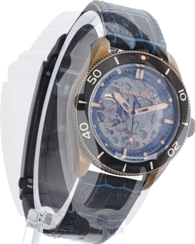 スピニカー クロフト 自動巻きイタリア 腕時計 スケルトン SP-5095-11 スピニカー（SPINNAKER）』から、世界1000本限定のフル